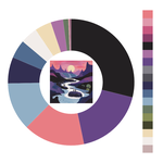 Colour wheel / palette