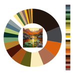 Colour wheel / palette