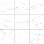 Sketch with grid