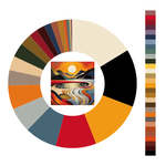 Colour wheel / palette