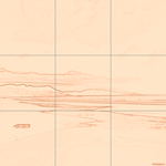 Sepia sketch with grid