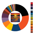 Colour wheel / palette