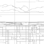 Line drawing with grid