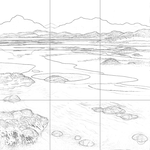 Sketch with grid