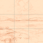 Sepia sketch with grid