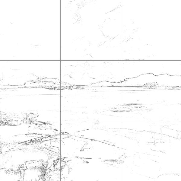 Sketch with grid