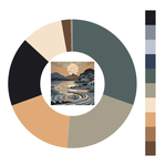 Colour wheel / palette