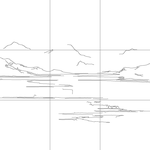 Line drawing with grid