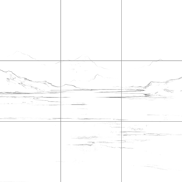 Sketch with grid