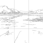 Line drawing with grid