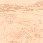 Sepia sketch