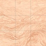 Sepia sketch with grid