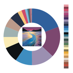 Colour wheel / palette