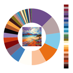 Colour wheel / palette