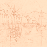 Sepia sketch