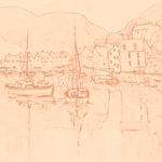 Sepia sketch