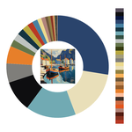 Colour wheel / palette