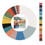 Colour wheel / palette