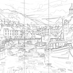 Sketch with grid