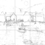 Sketch with grid