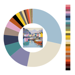 Colour wheel / palette