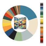 Colour wheel / palette