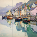 Painting with grid