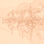 Sepia sketch