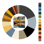 Colour wheel / palette