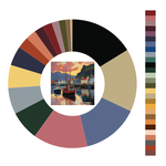 Colour wheel / palette