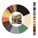 Colour wheel / palette