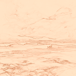 Sepia sketch