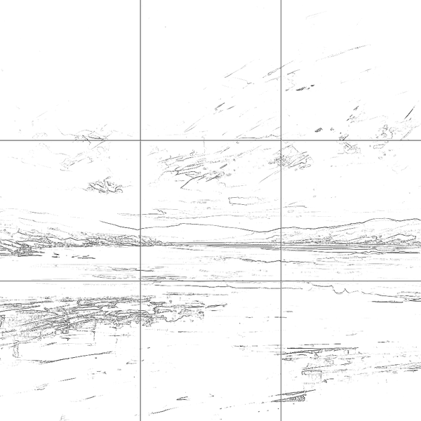 Sketch with grid