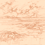 Sepia sketch