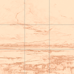 Sepia sketch with grid