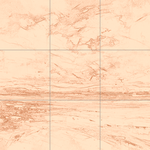 Sepia sketch with grid