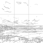 Line drawing with grid