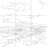 Line drawing with grid