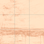 Sepia sketch with grid