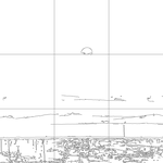 Line drawing with grid