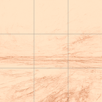 Sepia sketch with grid