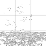 Line drawing with grid