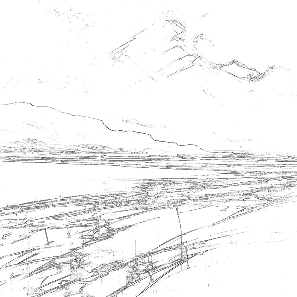 Sketch with grid