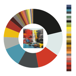 Colour wheel / palette