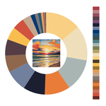 Colour wheel / palette