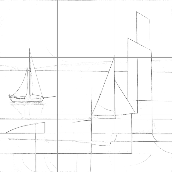 Sketch with grid