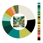 Colour wheel / palette