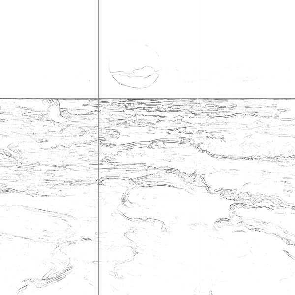 Sketch with grid