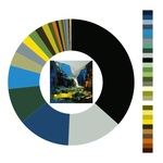 Colour wheel / palette