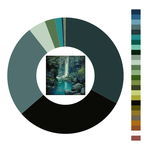 Colour wheel / palette